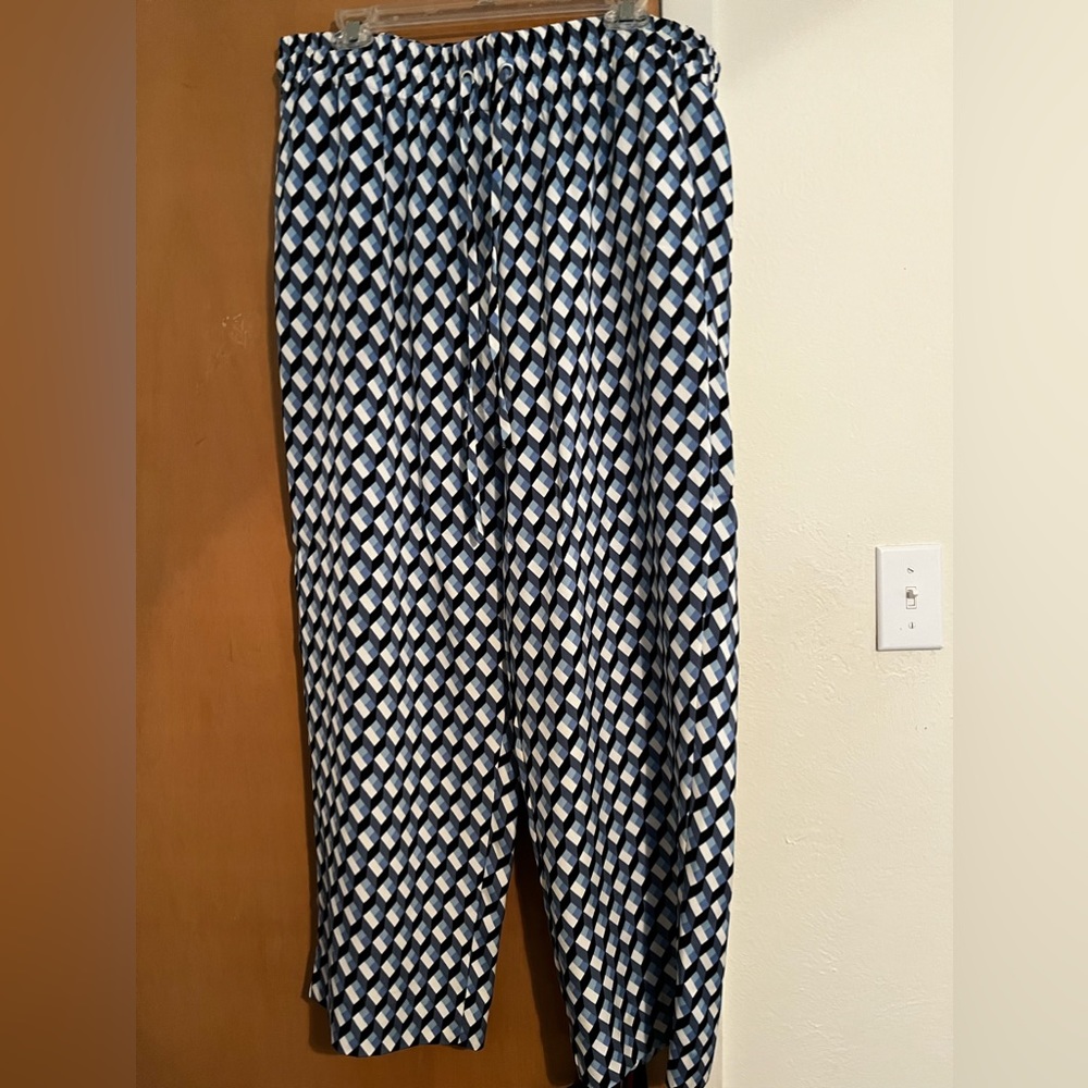 DVF Diane Von Furstenberg women’s blue pants size XL